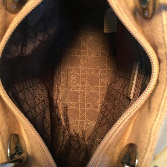 Lady Dior Fabric Satchel - Picture 5 of 9